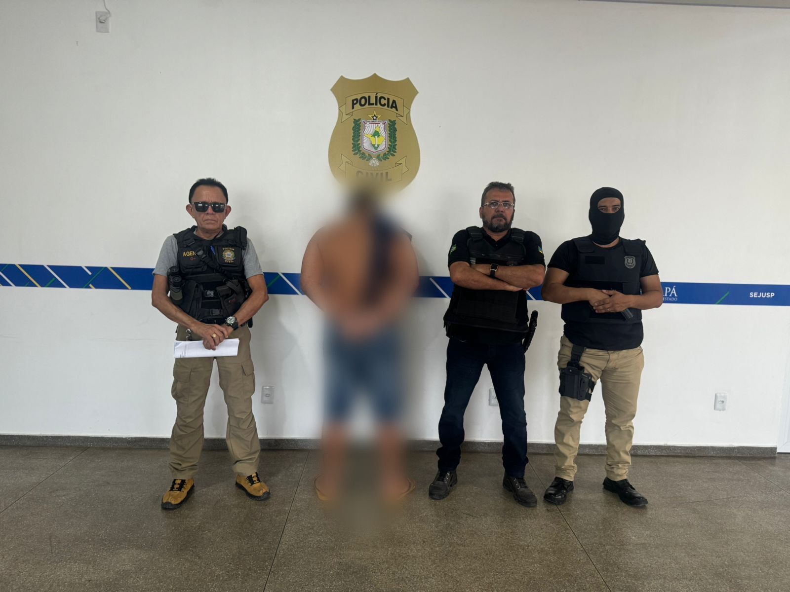 EM MACAPÁ, POLÍCIA CIVIL PRENDE LIDER DE GRUPO CRIMINOSO CONDENADO JUDICIALMENTE POR TRÁFICO DE DROGAS, ASSOCIAÇÃO PARA O TRÁFICO DE DROGAS E CORRUPÇÃO DE MENORES